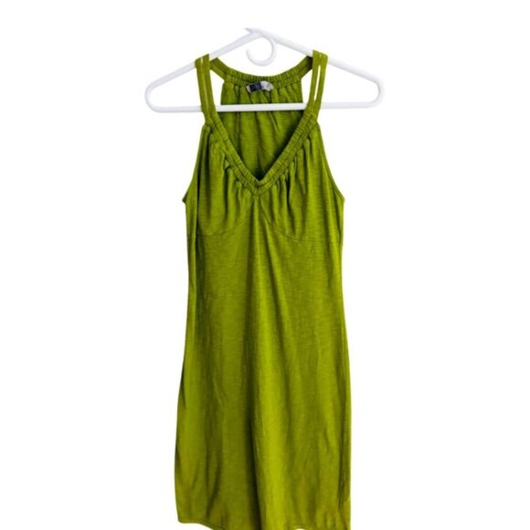 Athleta Racerback Sundress in Green Size Small Tall Length Long - Picture 1 of 8